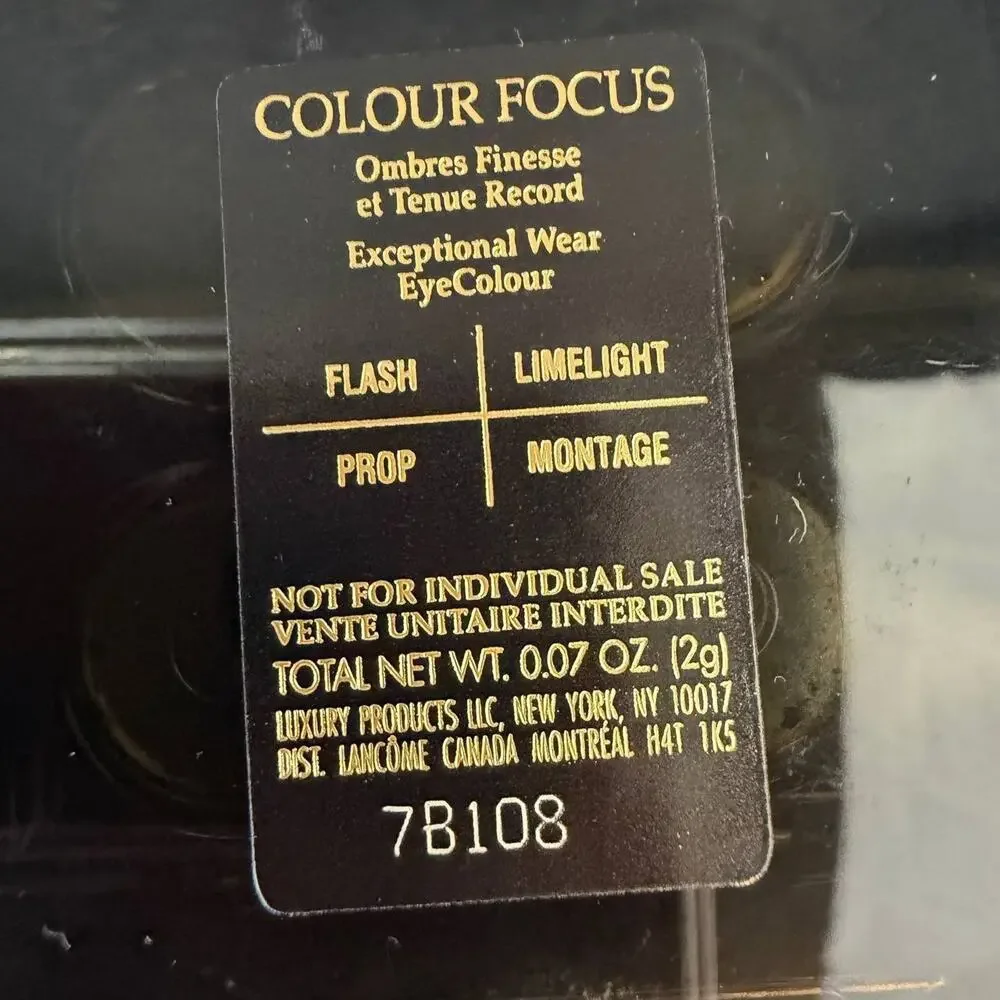 Lancome Colour Focus Eye Shadow Set 4x0.07oz